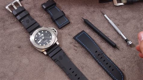 how to change panerai strap|genuine panerai straps.